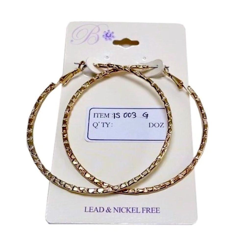 👋 3/$15 FASHION JEWELRY Dangling Hoop Earrings